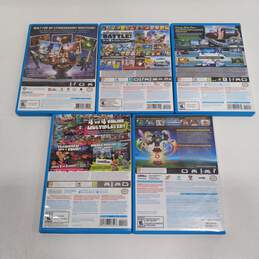 Lot of 5 Assorted Nintendo Wii U Video Games alternative image