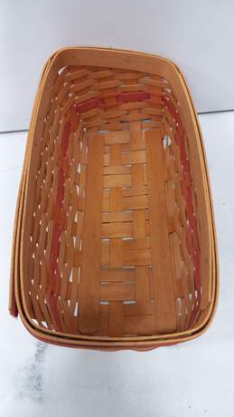 Longaberger Handwoven Basket alternative image