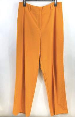 Hugo Boss Women Orange Trouser Dress Pants Sz 30