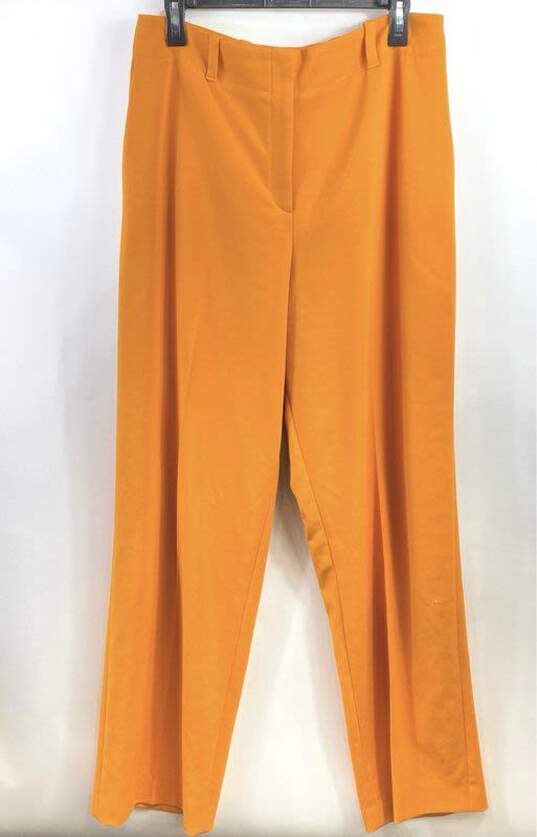 Hugo Boss Women Orange Trouser Dress Pants Sz 30 image number 1