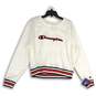 NWT Champion Womens Multicolor Crew Neck Long Sleeve Pullover Sweatshirt Size L image number 1