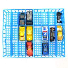 Vintage Matchbox Carrying Case With Diecast Cars alternative image