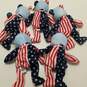 Bundle of 10 TY Beanie Baby Patriot Plush Toys image number 6