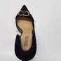 Michael Kors Black Suede Mid Heel Women's Size 6M image number 8