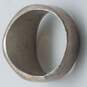 Sterling Silver Brass Ribbed Sz 6.5 Ring 9.4g image number 4