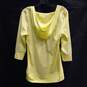 The North Face Women's Low Neck 3/4 Sleeve Hooded Shirt Size L image number 2