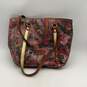 Patricia Nash Womens Multicolor Paisley Inner Pocket Double Handle Tote Bag image number 1