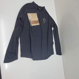 Unisex Prois Hunting Apparel Black Pullover Activewear Long Sleeve Shirt Sz M