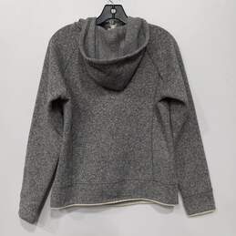 The North Face Gray Half Zip Sweater Hoodie Women's Size M alternative image