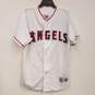 Mens White Red Los Angeles Angels Garret Anderson #16 MLB Jersey Size M image number 1