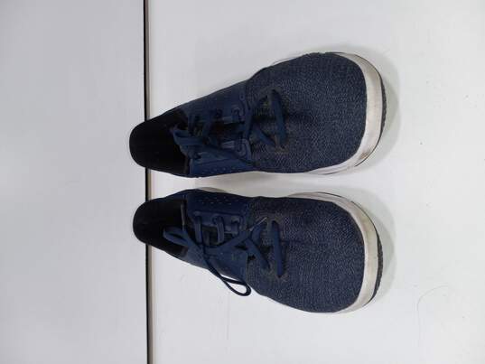 Men's Nike Flex Control Tr3 Dark Blue Athletic Training Shoes 10 image number 1