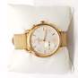 Fossil Q NDW2D Tailor Gold Tone W/ Nude Band Hybrid Watch image number 1