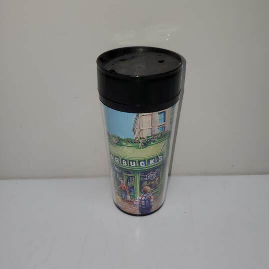 Thermal Coffee / Tea Tumbler w/ Seattle Pike Place Market Design 16oz / 473mL image number 1