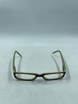DKNY Brown Rectangle Eyeglasses alternative image