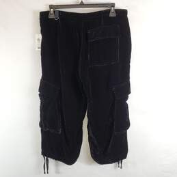 Joie Women Black Capri Cargo Pants Sz 6 NWT alternative image