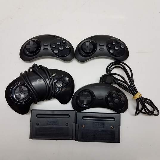 Sega Genesis AT Games Classic Mini Video Game Console W/Controllers and Games Untested image number 2