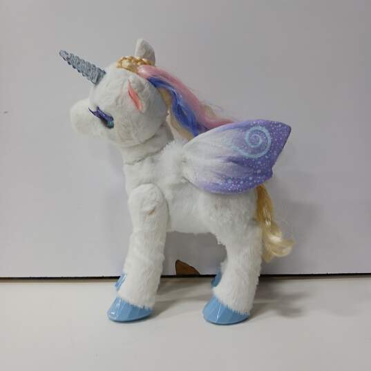 Fur Real Friend 17" Unicorn Interactive Toy image number 4