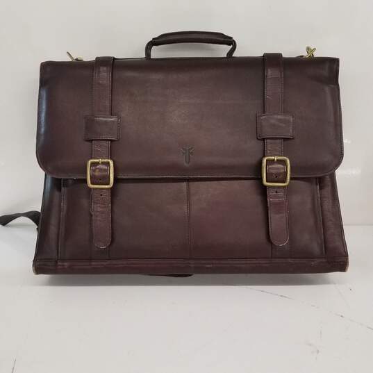 Frye Leather Briefcase image number 1