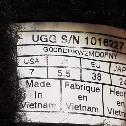 UGG Bailey Button Triplet II Women's Boots Black Size 7 image number 7