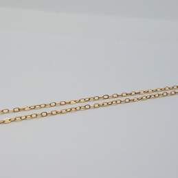 Speidel 14k Gold Cross Pendant Necklace 1.1g alternative image