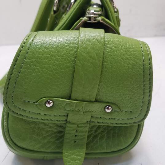 Cole Haan Leather Village Shoulder Bag Green image number 9