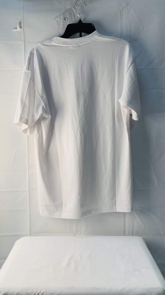 White Fruit Of the Loom Casual T -Shirt Size: Small image number 3