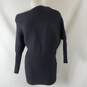 Reiss Women Black Rib Knit One-Shoulder Sweater XS image number 1