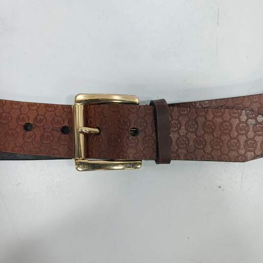 Michael Kors Women's Leather Belt Size XL image number 4