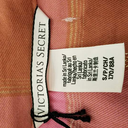 Victorias Secret Women Pink Button Up S NWT image number 3