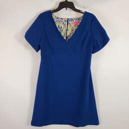 Betsey Johnson Women Blue Midi Dress Sz 14