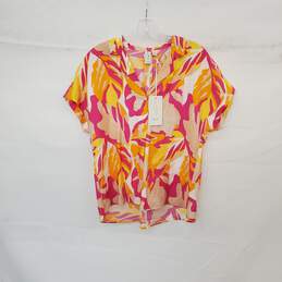 Joie Multicolor Short Sleeved Top WM Size S NWT