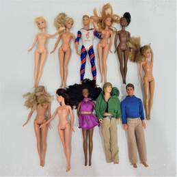 Assorted Mattel Barbie & Ken Dolls W/ Disney Princesses