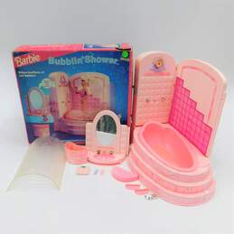 VTG Barbie Doll Bubblin' Shower Mattel Spa Bathtub Bathroom Sink IOB