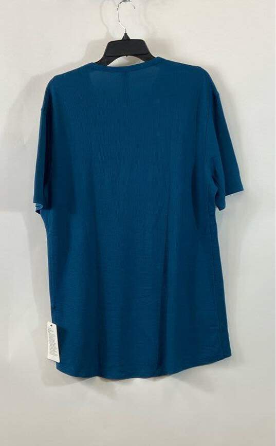 Lululemon Blue T-shirt - Size X Large image number 2