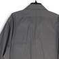 NWT Van Heusen Mens Gray Spread Collar Long Sleeve Button-Up Shirt Size 37/38 image number 4
