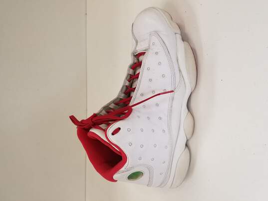 Nike Air Jordan 13 Retro 'Alternate History of Flight' Men's White Sneakers Size 12 (Authenticated) image number 1