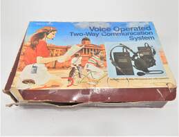 Vintage Realistic Voice Operated 2 Way Communication System #TRC-500