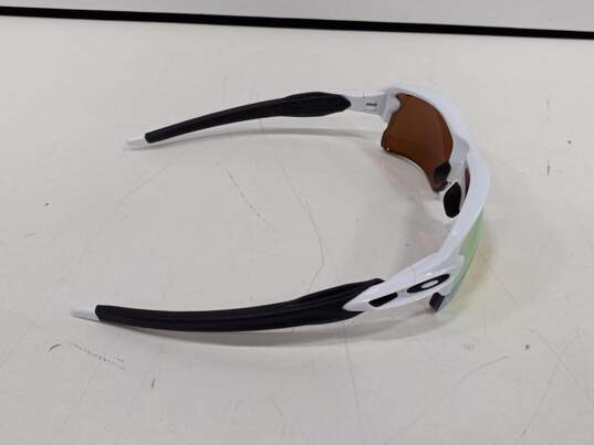 White Oakley Sunglasses In Case image number 3