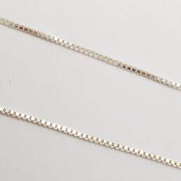 Sterling Silver Heart Pendant Necklace Jewelry Bundle 2pcs. 13.9g alternative image