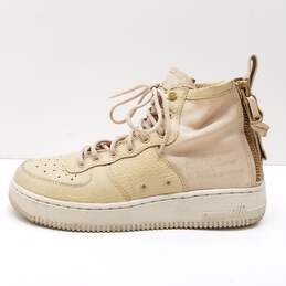 Nike SF Air Force 1 Mid GS Mushroom AJ0424-200 Sneakers Size 6.5Y Women's 8