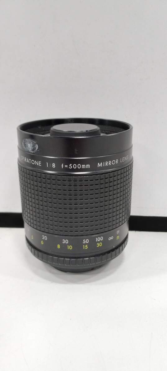 Spiratone 1:8 500mm Minitel-m Plura Coat w/Spiritone Optical 72mm Filter image number 2