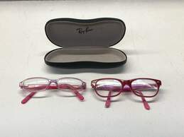 Ray Ban 2 Pink Eyeglasses - Size SM