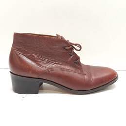 Nicole Vintage Hamlin Leather Boots Dark Brown 7.5 alternative image