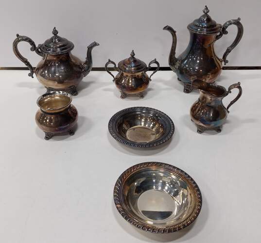 Bundle of Seven Silver Plated Serving Dishes image number 4