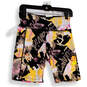 NWT Womens Multicolor Printed Elastic Waist Pull-On Biker Shorts Size M image number 2