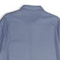 NWT Mens Light Blue Collared Long Sleeve Buttun-Up Shirt Size Large image number 2