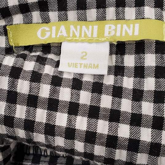 Gianni Bini Women Black Jumpsuit Sz 2 NWT image number 4