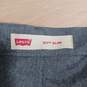 Levi's Strauss 511 Slim Blue Shorts Size 18 R image number 3