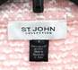Women's St. John Collection Pink 2 Piece Knit Blazer & Skirt image number 4