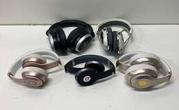 Assorted Audio Headphone Bundle Lot of 5 for Parts / Repair Beats